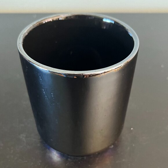 THRESHOLD Iridescent Luster Graphite w/ Purple Reflective Coffee Mug ~ Luminous - Picture 7 of 9